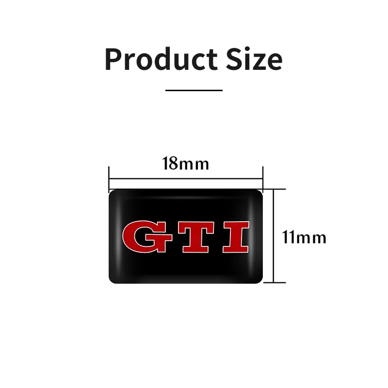 Car Emblem Logo Interior Decorative Stickers Badge Decal For Volkswagen VW Golf GTI Polo Passat Scirocco Tiguan Jetta Touareg CC