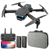 S89 RC Drone with Camera 4K Wifi FPV Dual Camera Drone Mini Folding Quadcopter Toy for Adults Kids with Gravity Sensor Control
