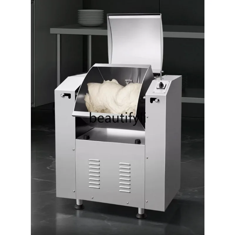 

Commercial Multifunctional Large Capacity Dough Kneading Machine Fully Automatic Stainless Steel Flip Cover Dough Mixer