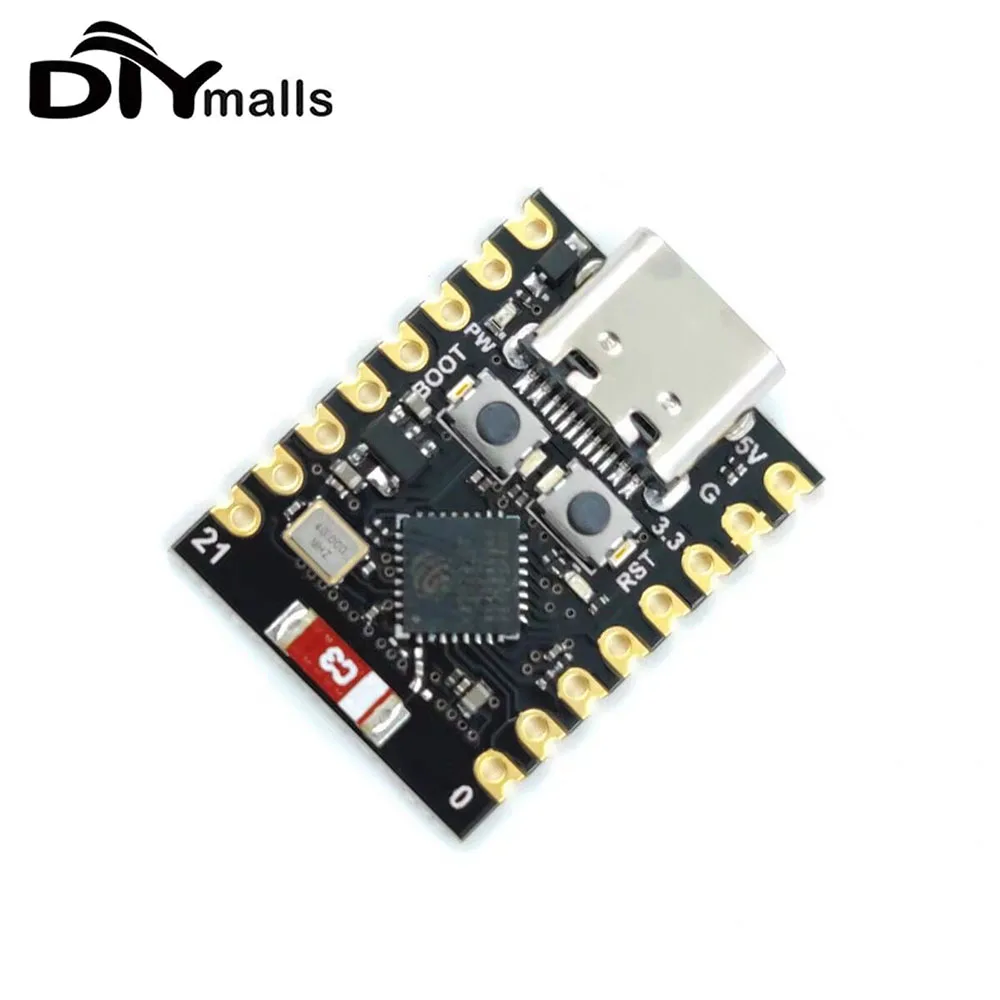 ESP32-C3 SuperMini Development Board ESP32 Wi-Fi+BT Microcomputers ESP32 C3 Chip 3.3-6V for Arduino IoT