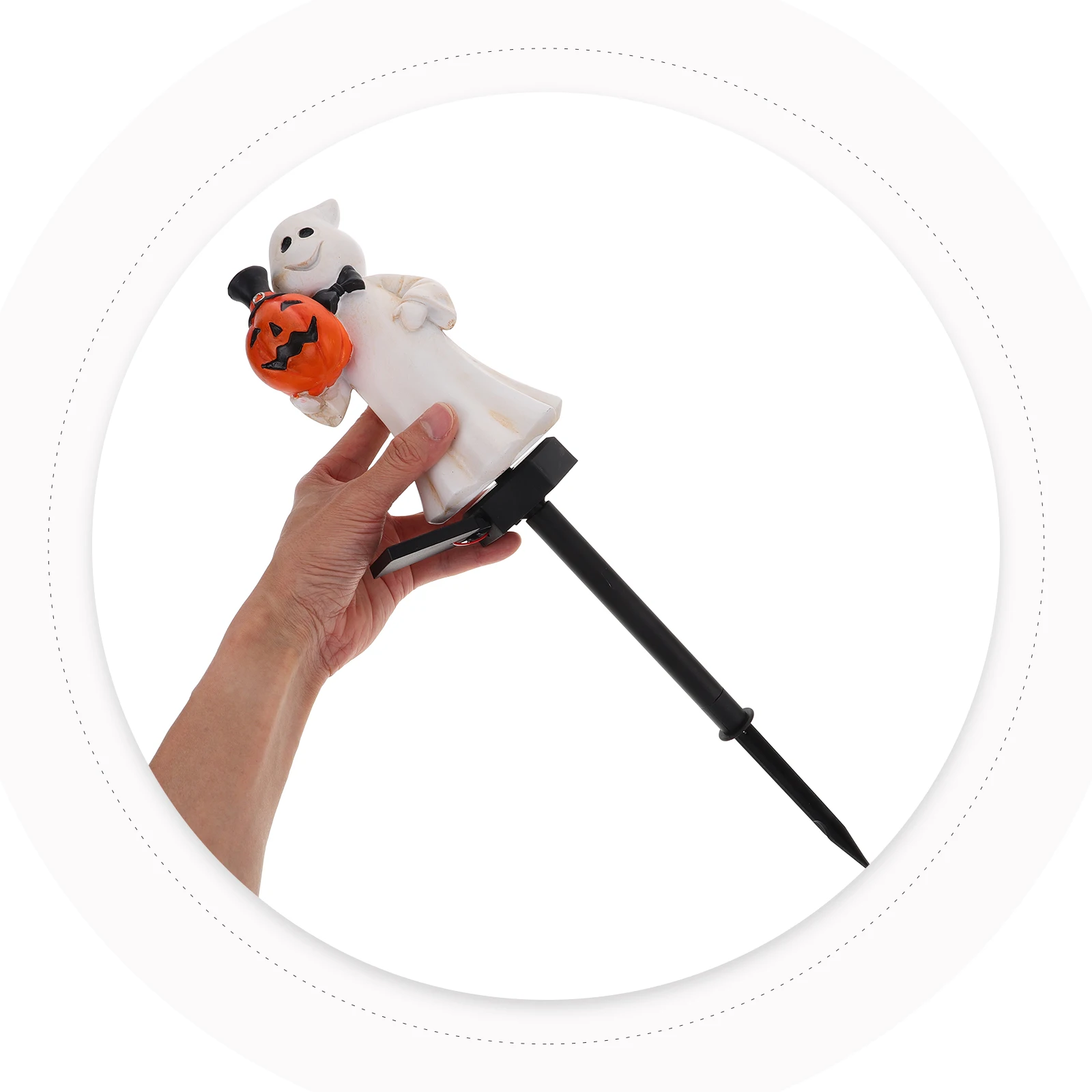 

Outdoor Solar Pumpkin Light Halloween Garden Decor Halloween Pumpkin Lamp Solar Powered Yard Light Ghost Decoration