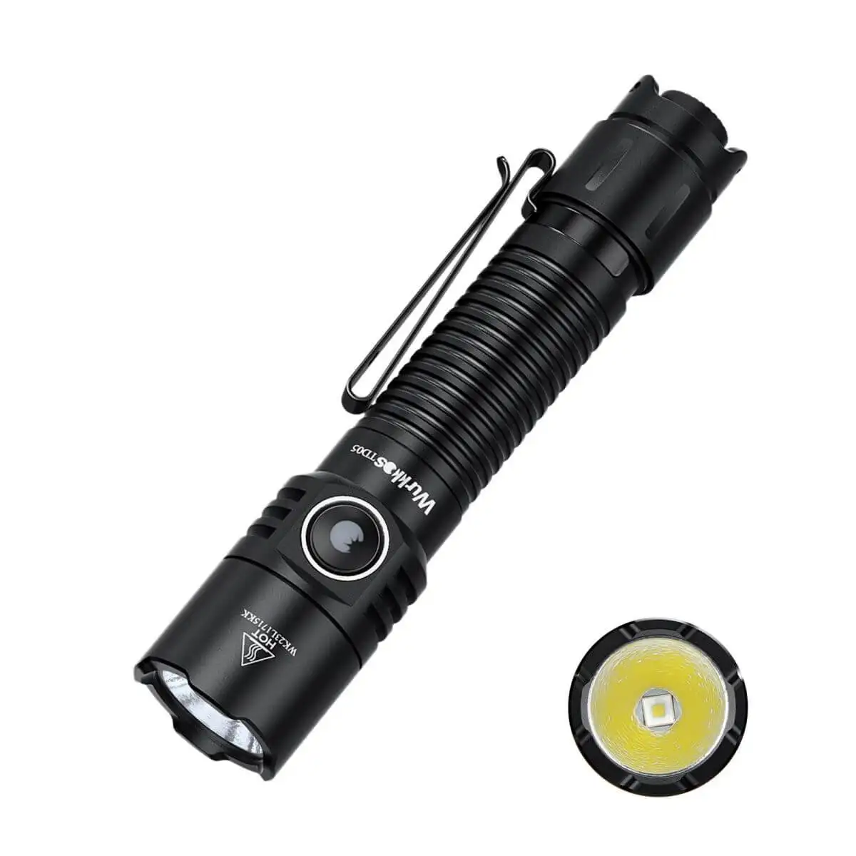 

Wurkkos TD05 Rechargeable Tactical Flashlight