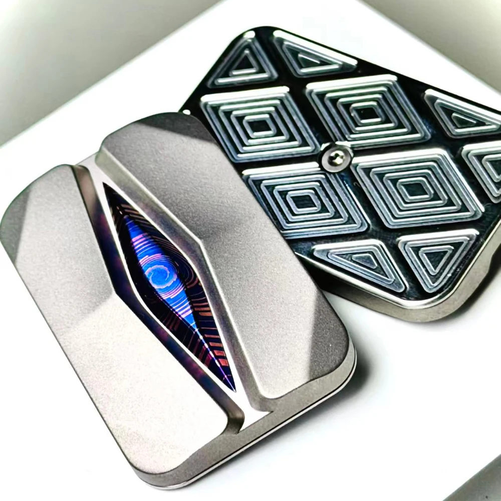 

Stand-iN EDC Mountain совместный бренд титановый неограниченный толкающий слайдер Fidget Slider игрушка для снятия стресса игрушки для взрослых