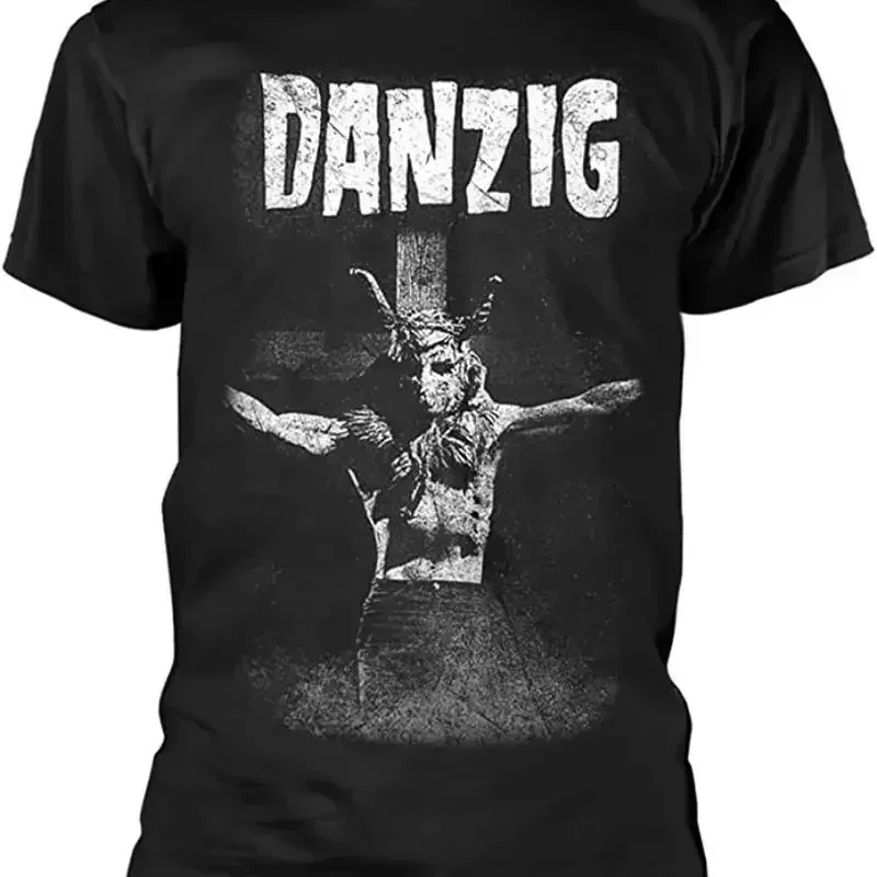 Danzig Skullman on Cross Tshirt