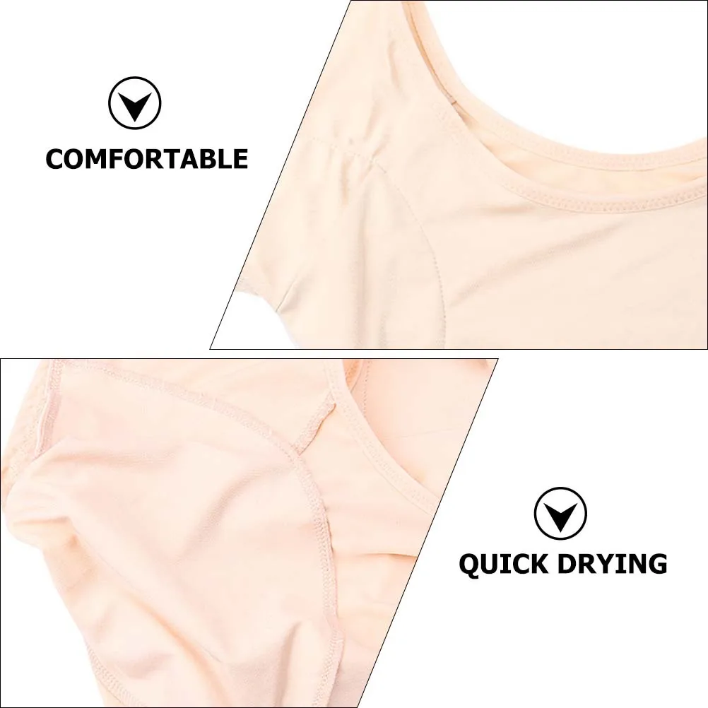 

Breathable Absorbent For Women Summer Lightweight Elastic Armpit Guard Quick Dry Underarm Sweat Pads Vest Comfortable Underwear