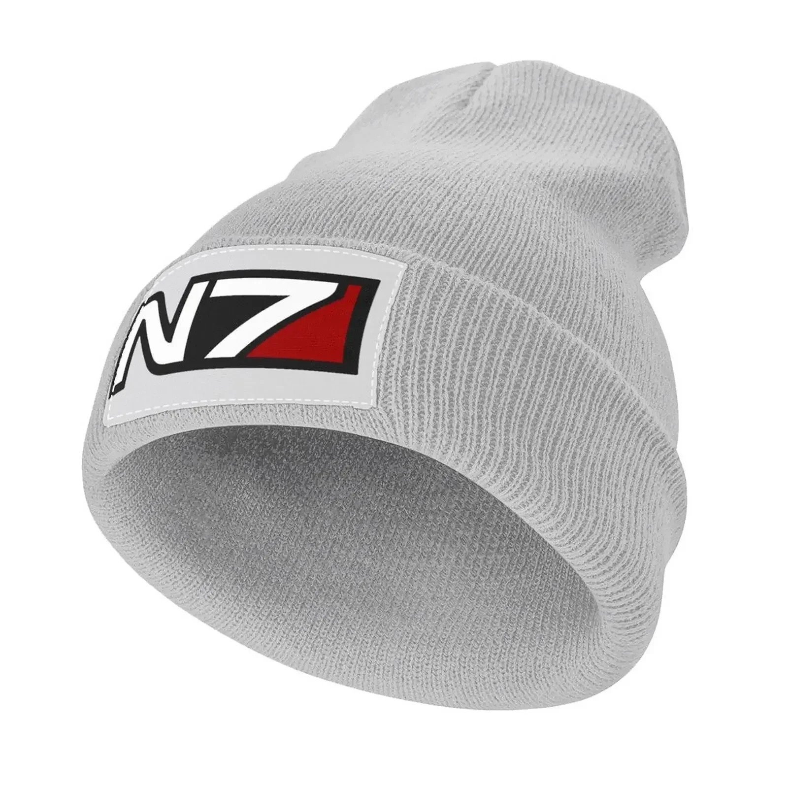 N7 emblem, Mass Effect Knitted Hat Caps Fashion Beach boonie hats Hat For Men Women's