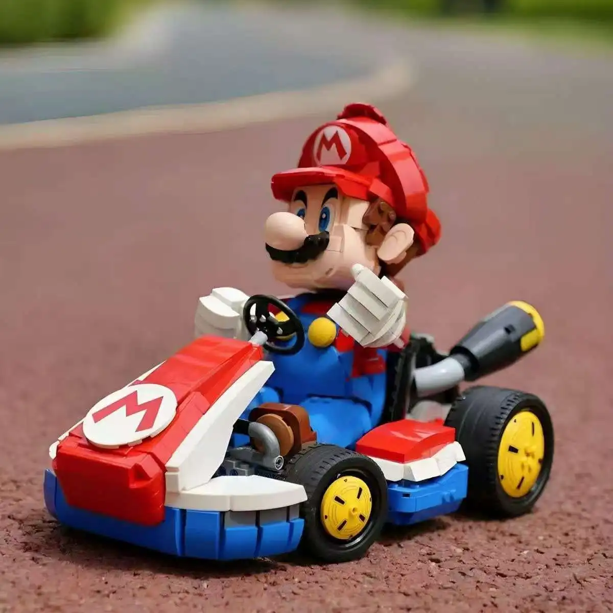 MOC 2025 جديد 72037 الطوب القياسية كارت لعبة كلاسيكية سباق السيارات مدينة الإبداعية الجمعية التعليم مجموعة للأطفال الكبار دمى هدايا #5