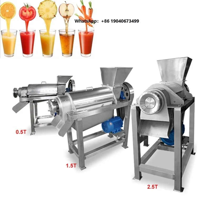 High Capacity Electric 304 Stainless Steel Mango Berry Juicer Machine for Fresh Fruit & Vegetable Beaters shi