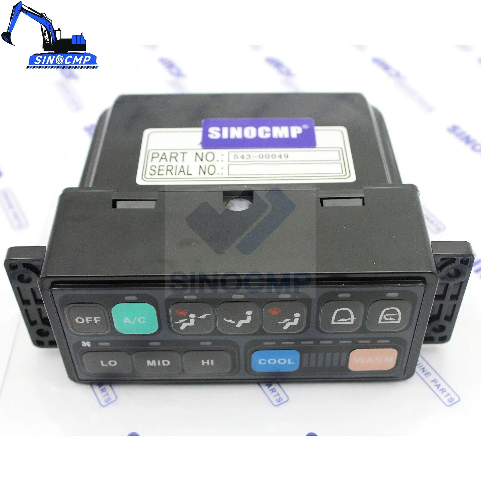 

Air Conditioner Control Panel 543-00049 For Doosan Daewoo S140LC-V S340LC-7 S155LC-V S175LC-V S140W-V DH220-5 Wheel Excavator