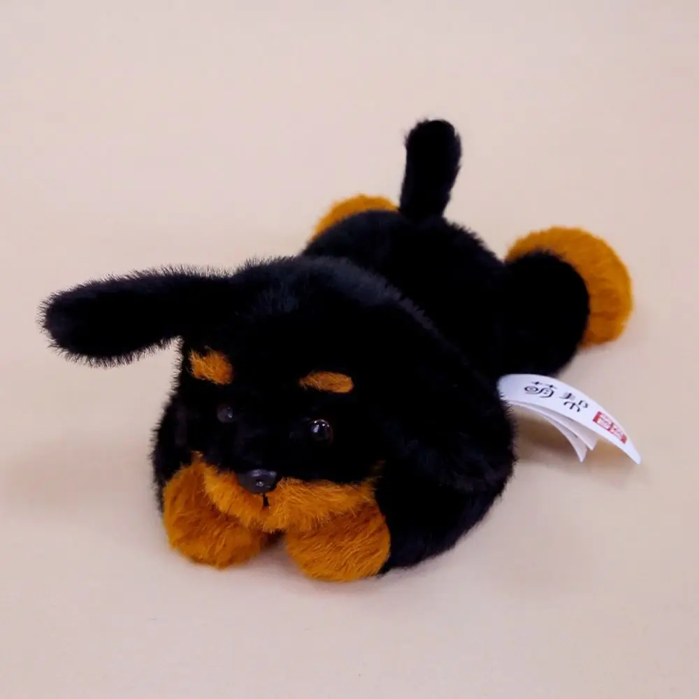 หมอนโซฟาตุ๊กตาสัตว์เลี้ยงลูกสุนัขขนปุย หมอนหนุนรูปสุนัขจำลอง ขนาด 20 ซม. ของขวัญวันเกิดสำหรับสุนัข