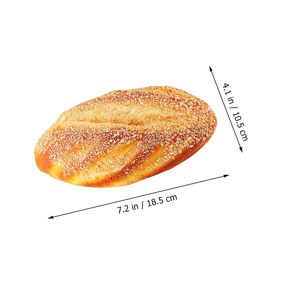 Simulated Bread Food Fake Artificial Decoration Model Cake Photo Props French Child