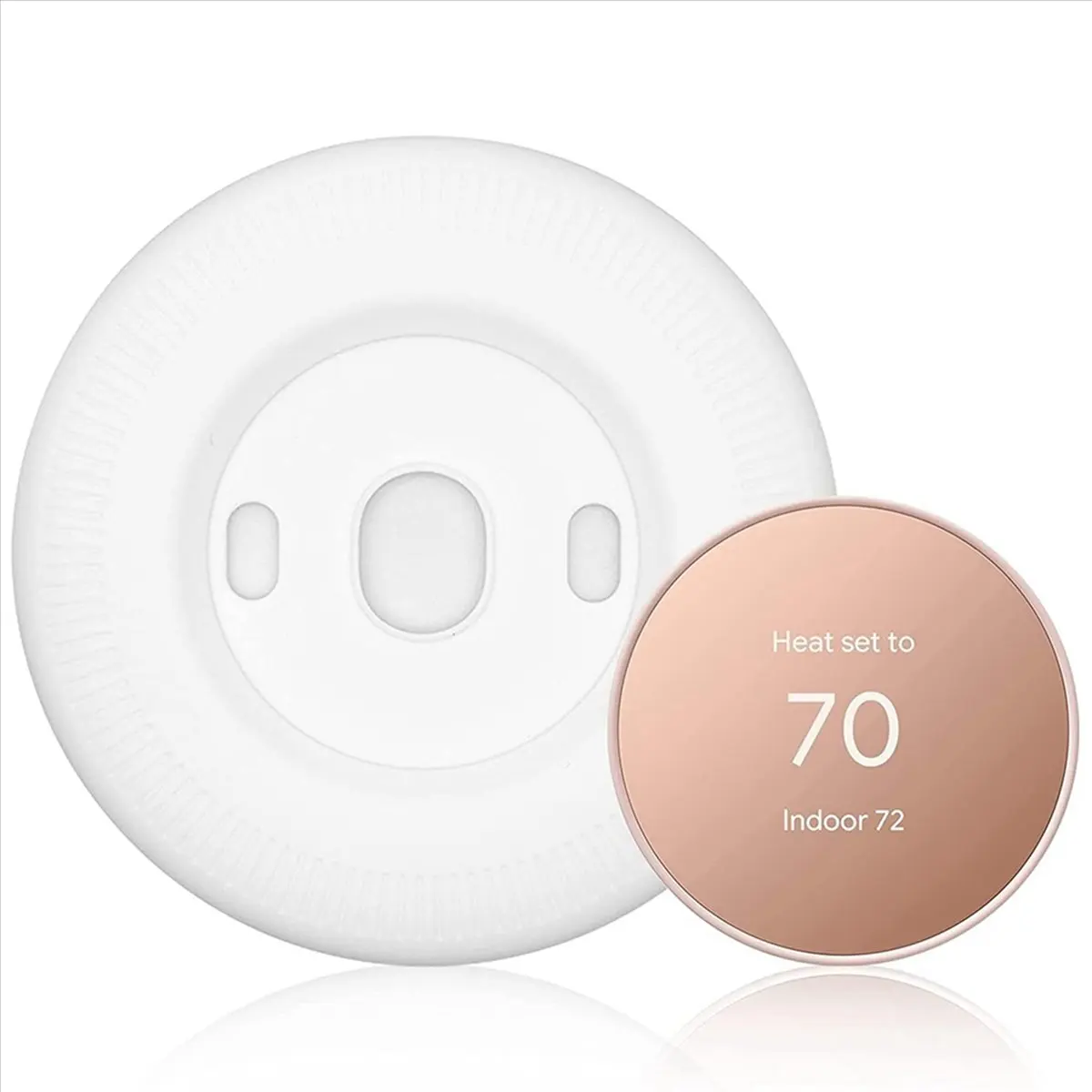 A57X NEW For 2020 Bracket Siding Cover Silicone Siding Cover Thermostat Back Plate (White)