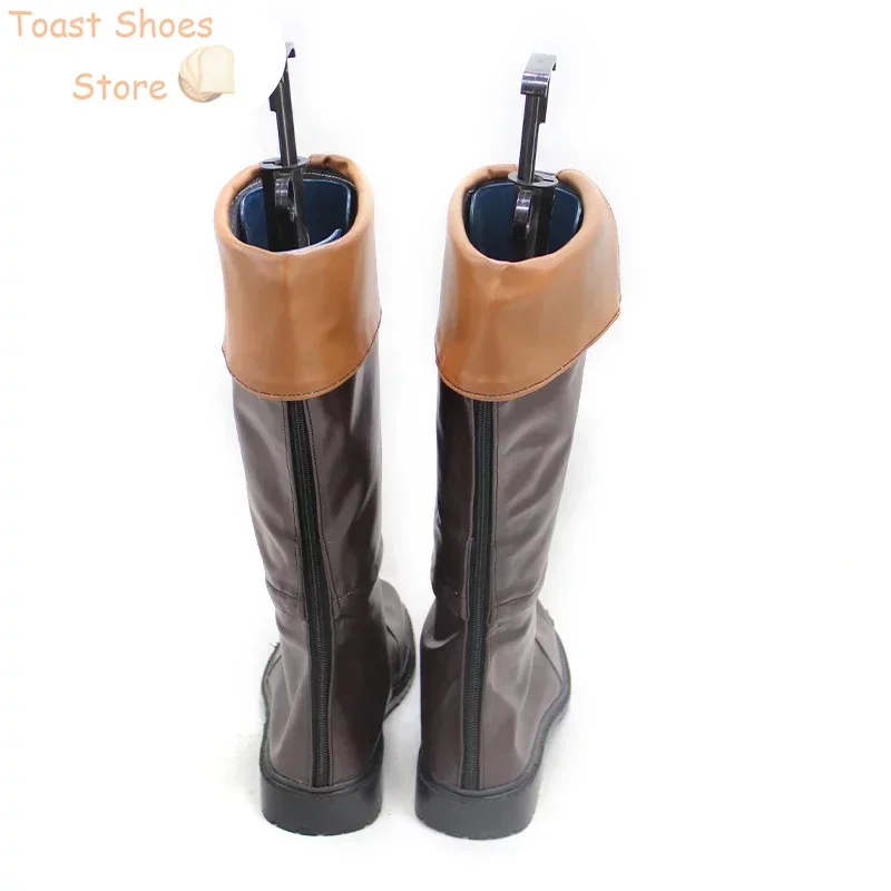 Link Cosplay scarpe Halloween Carnival Boots PU Shoes Cosplay Prop Costume Prop