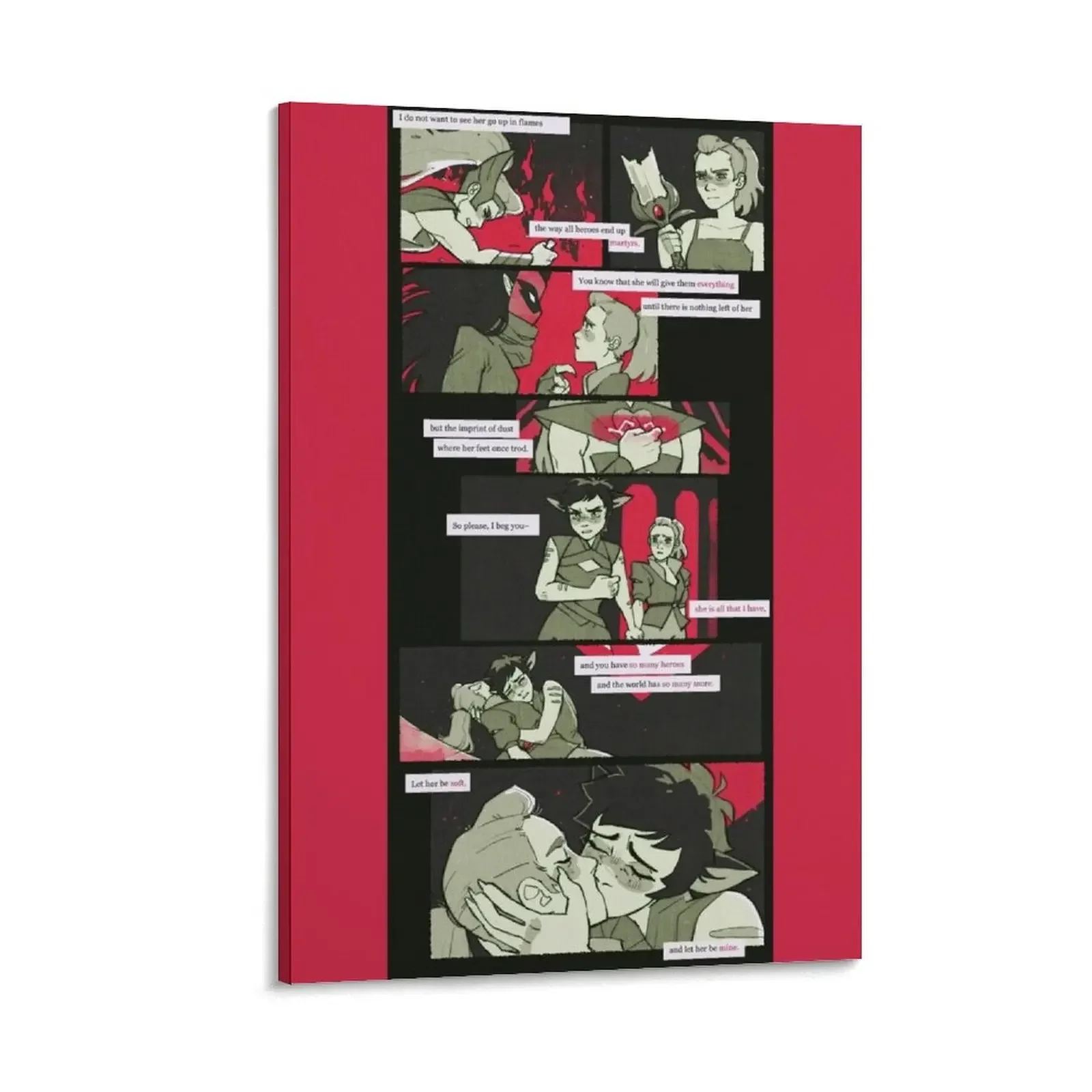 

(you will tell me that the world needs her) Canvas Painting anime decoration decorative pictures for the room