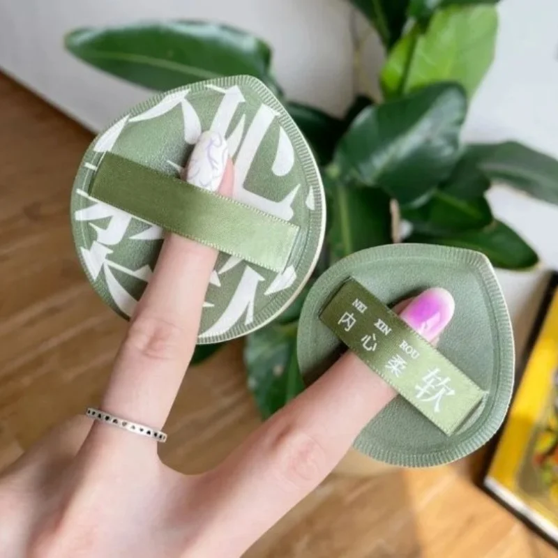 Een Set Van 3 Zachte Luchtkussen Puff Concealer Borstel Ronde Make-Up Blender Sponzen Elastische Marshmallow Cosmetische Foundation Poederset