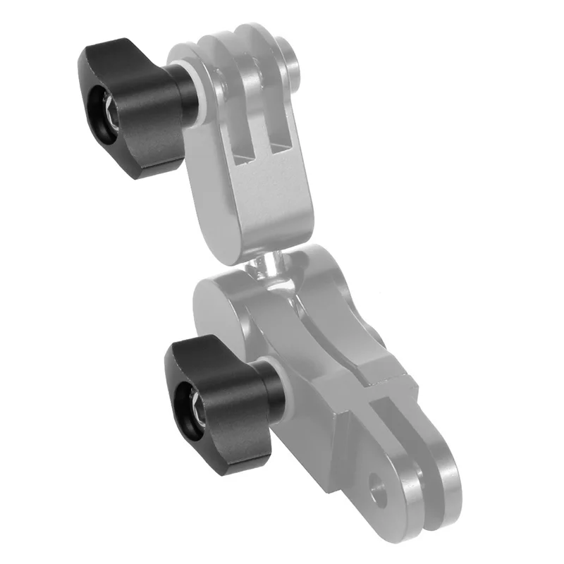 สกรูกลอนแป้นหมุน M5อลูมิเนียมอัลลอยด์สำหรับ GoPro 11 10 9เป็นหนึ่ง Insta360อุปกรณ์เสริมสำหรับ DJI Action Osmo ยึดขาตั้งกล้อง