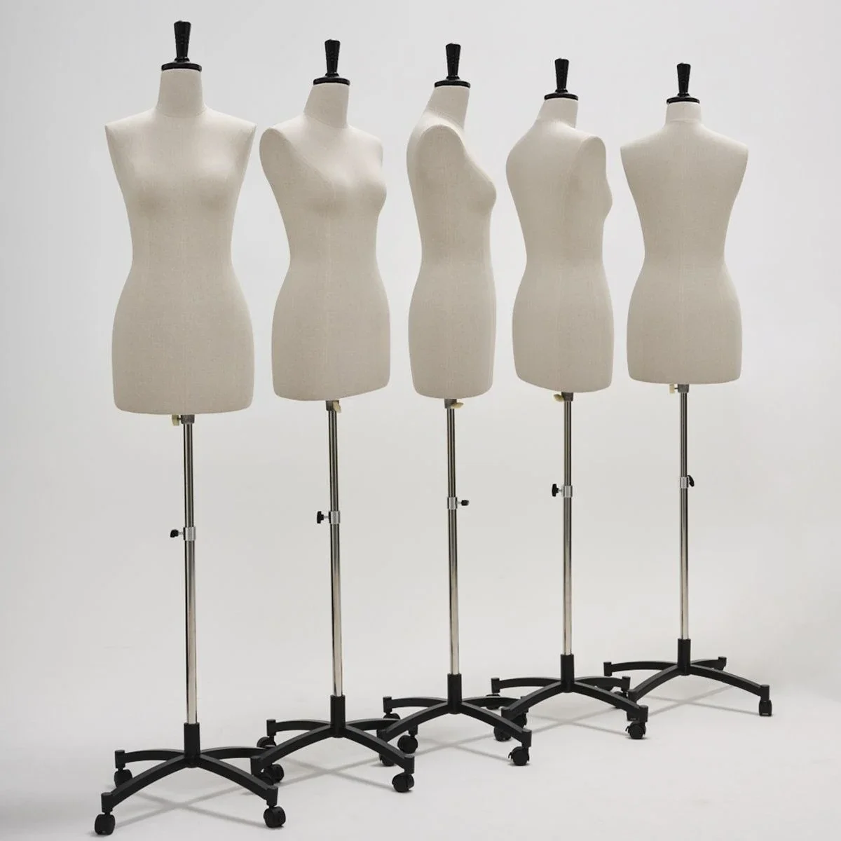 Women's upper body model national standard professional diagonal needle vertical cutting platform