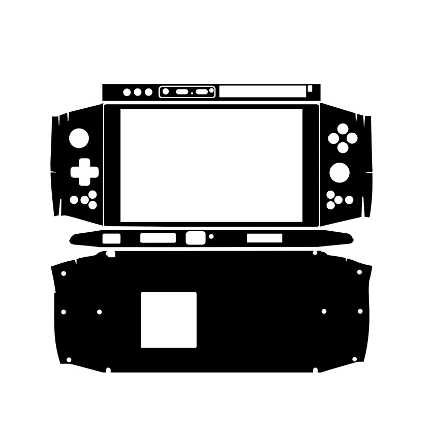 Pre-cut 1xTop+1xBack+Side Skin Sticker Cover Case Protective Film For Aya Neo Handheld Gaming 2021 Version