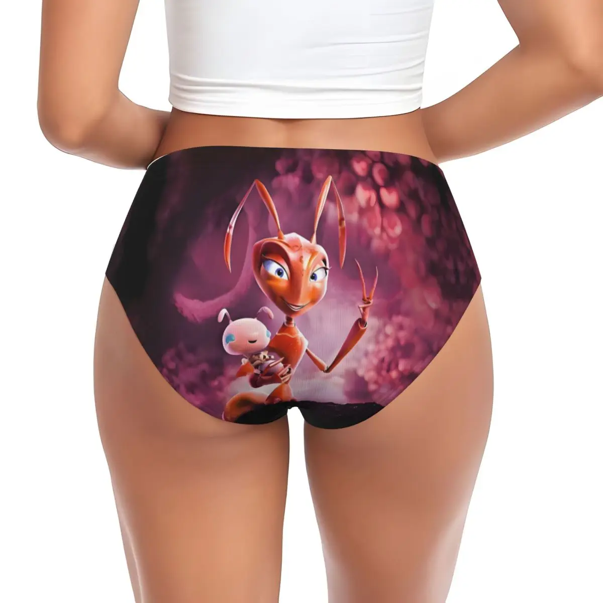 مخصص المرأة الكرتون النمل الفتوة أنيمي سراويل داخلية الإناث تمتد الخيال مغامرة فيلم كوميدي ملخصات السروال