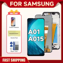 A01 For Samsung 5.7''For Ori A015F A015G A015M A015 A015A A015U LCD Display Touch Screen Digitizer Assembly Replacement