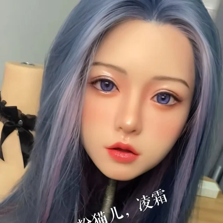 

Зубы языка 1:1, изысканный макияж, пересадка для ручных волос, силиконовый материал, гравировка головы с одной головкой M16, подруга