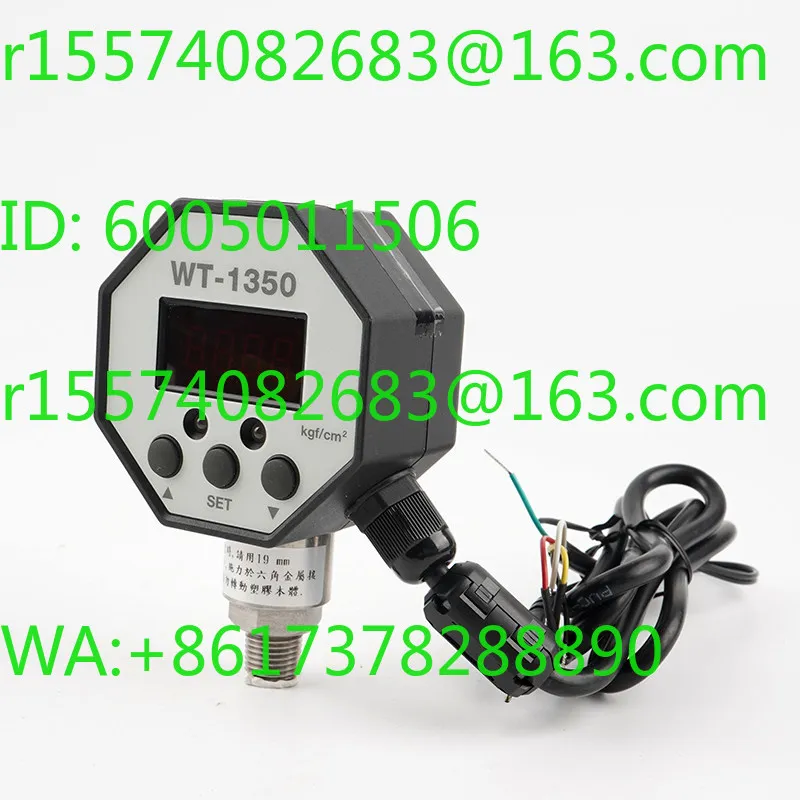 Octagonal pressure gauge WT-1350 digital display LED instead of Eurozone