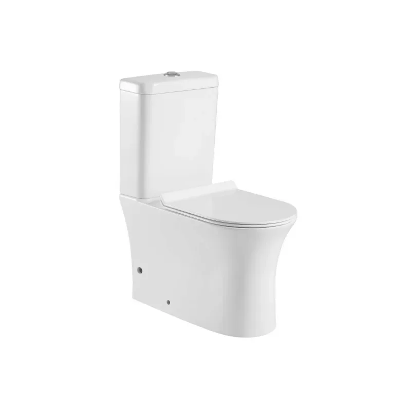 for Home Bathroom Free Split Ceramic Toilet Direct Flush Sanitary Ware Export to North America South America