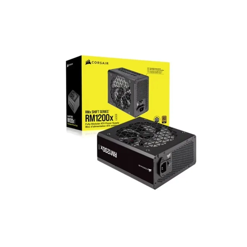 2026 New For Corsair RM1200X Shift 1200W Certified Gold ATX3.1 Full Module Power Supply 24Pin Interface for Server Application i