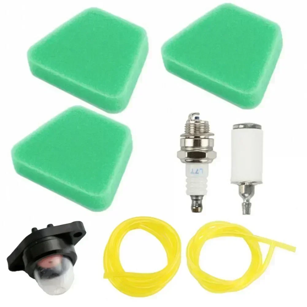 Fuel Filter Line Hose Primer Bulb Fuel Line Spark Plug Air Filter Set For Poulan For Mcculloch ChainSaw Accessories Parts Supply