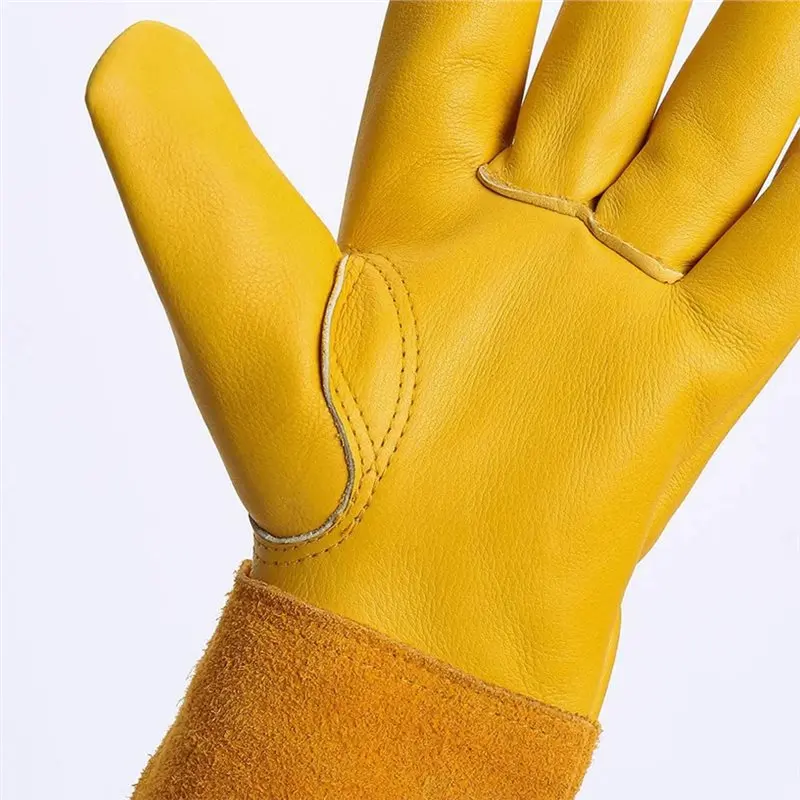 B23B For Men And Women Forged PU Gardening Gloves 1 Pair Featuring Forearm Protection M