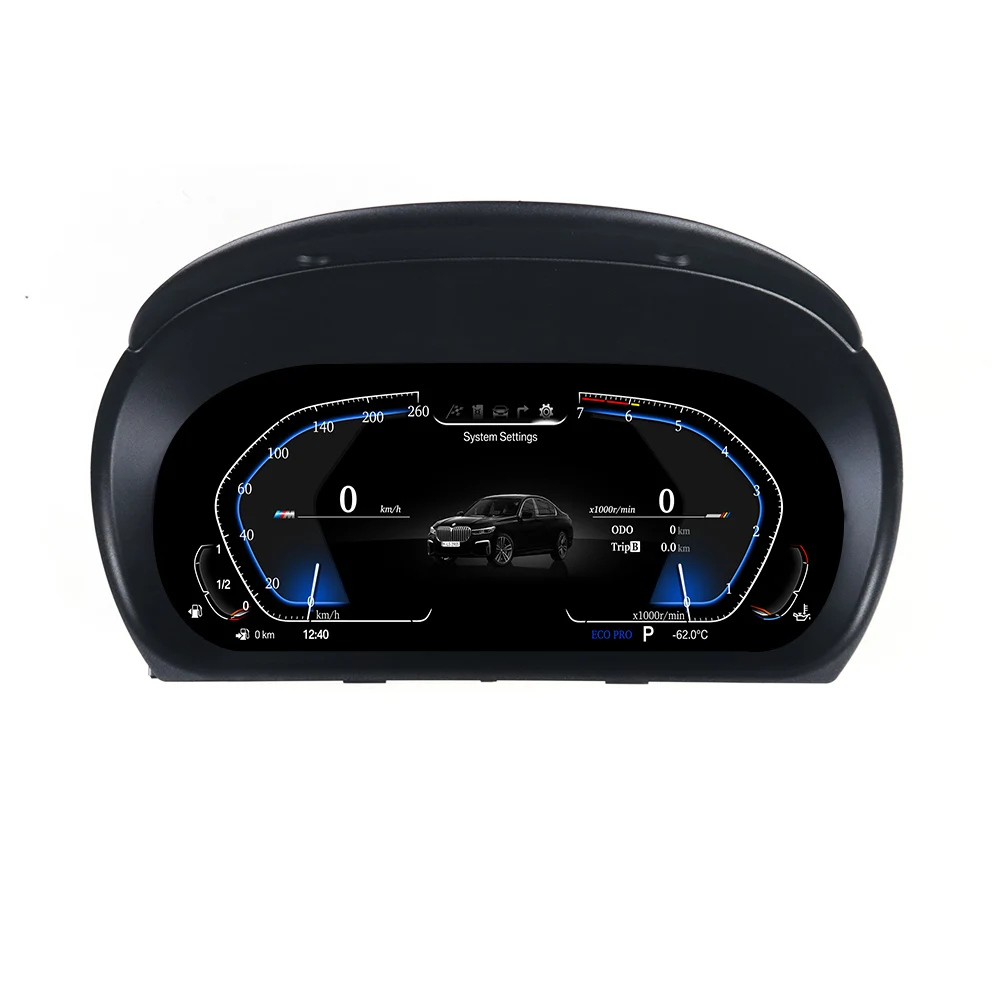 The Newest Digital Cluster Odometer Screen For BMW E90 E84 E87 Multimedia Player Dashboard Speed Meter Car Accessories