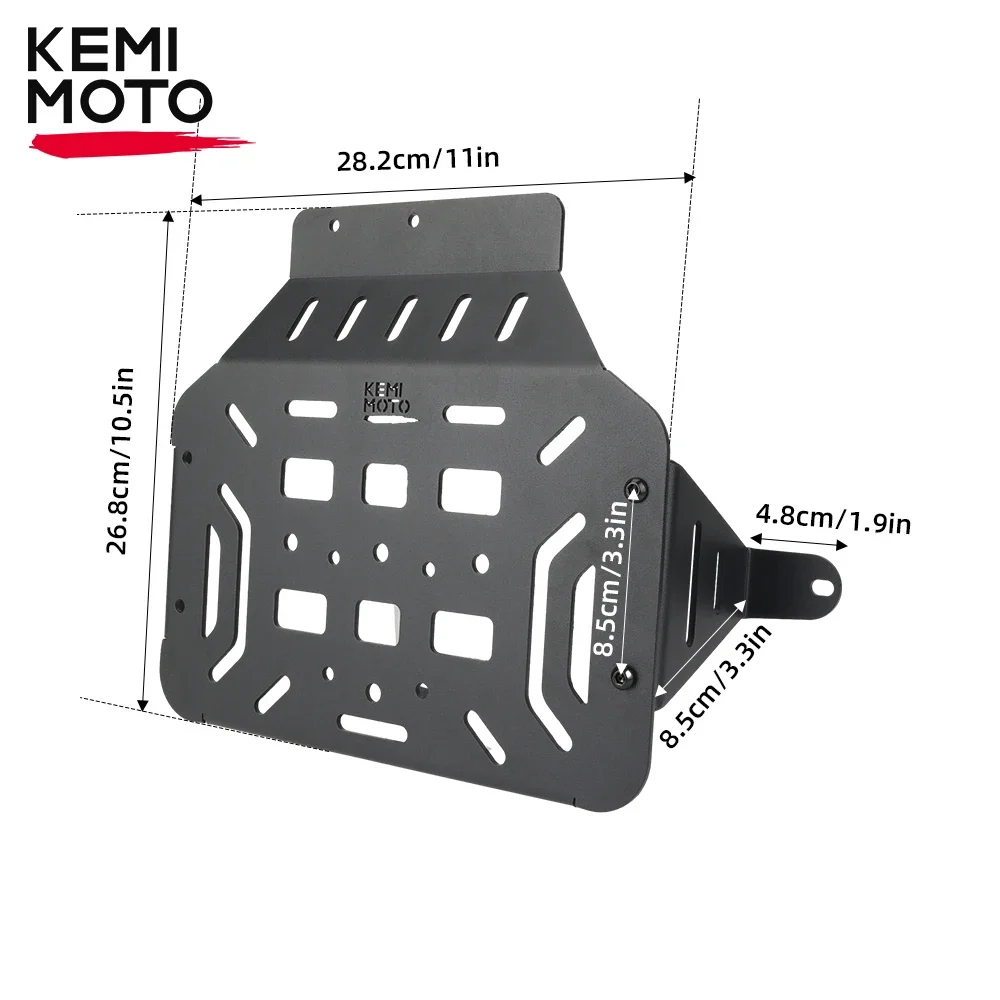 KEMiMOTO For Honda CT125 HunterCub Trail 125 2023 2024 Side Stand Frame Motorcycle Fuel Tank Bracket Aluminum Alloy with Manual