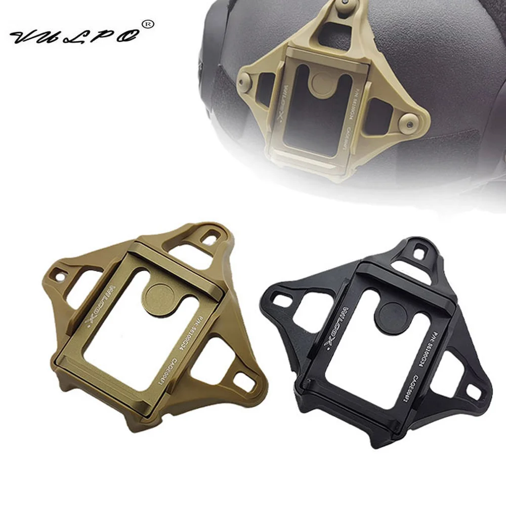 VULPO Tactical Helmet Vas Shroud Three-Hole L4G24 NVG Mount Adapter For FAST MICH AF Wendy Helmet