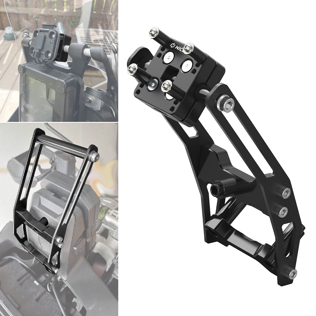 Motorcycle Navigation GPS Support Bracket for Ducati Desert X 2022 2023 2024 2025 DesertX Phone AMPS Pattern Mount Bracket