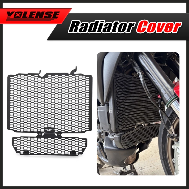 For MV Agusta Brutale 800 Turismo Veloce 800 TV800 For Italjet Dragster 800/800RR Radiator Guard Grille Cover Protector Grill