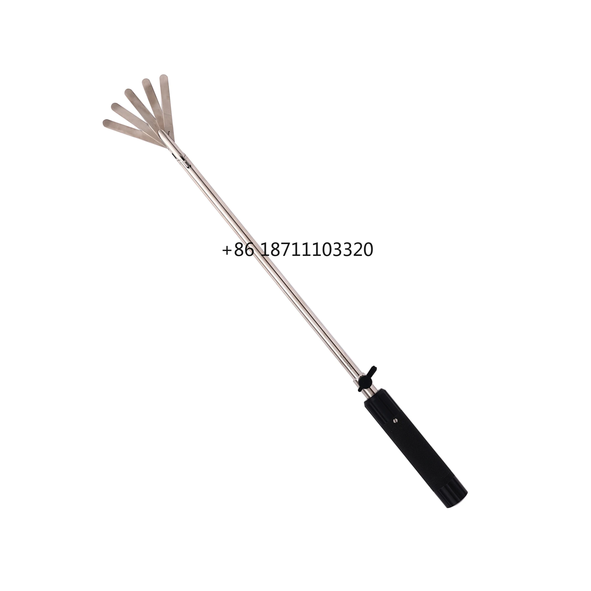 

Medical Laparoscopic Fan Shaped Retractor with 5/10mm five leaves retractor names surgical retractors