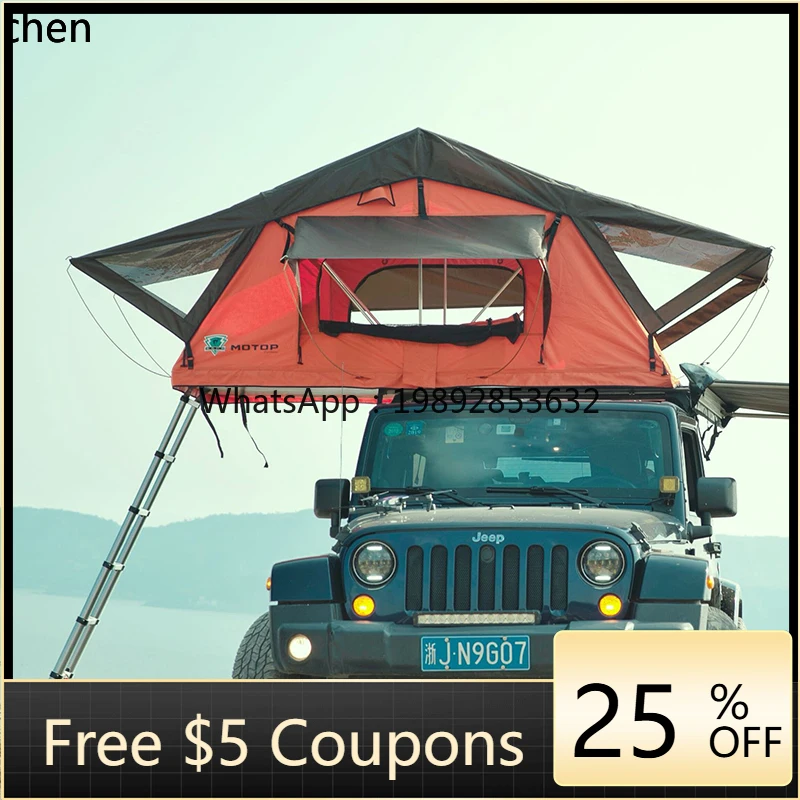 

roof tent car car off-road vehicle outdoor camping side car tent room
