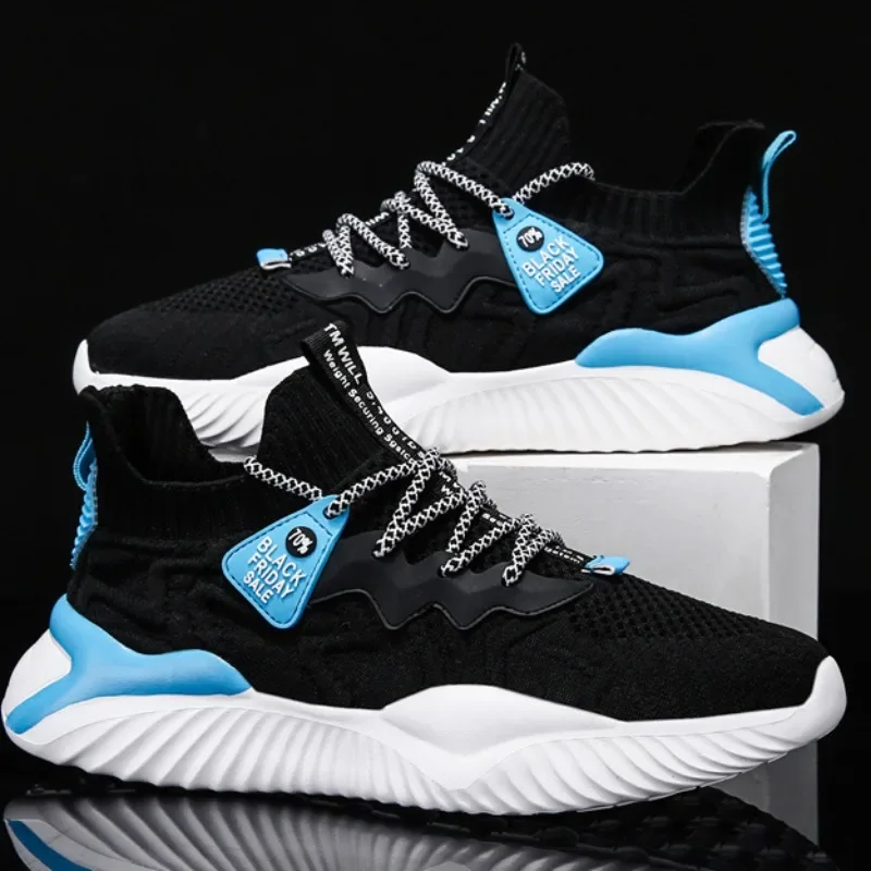 Fashion Men's Sneakers 2024 Breathable Shock absorption Casual Shoes High Quality Ultralight Running Shoes Zapatillas Informales