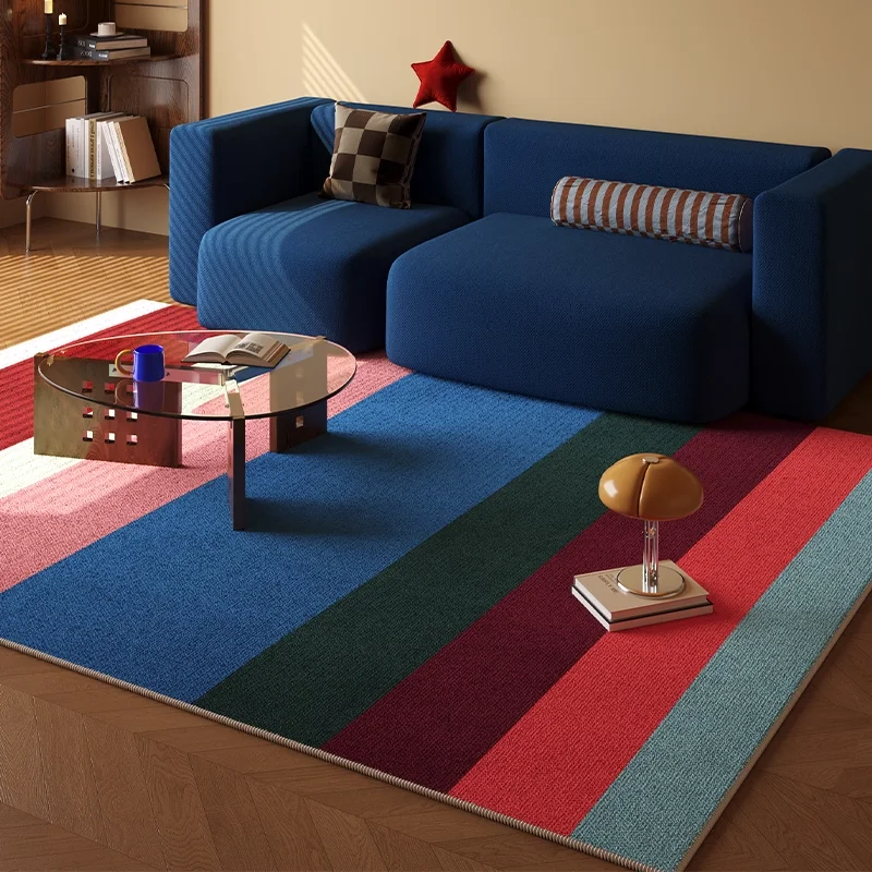 VIKAMA خمر كريستال المخملية البساط مقاومة للبقع وغير قابلة للانزلاق غرفة المعيشة أريكة و كرسي حصيرة السرير البساط لغرفة النوم ديكور المنزل