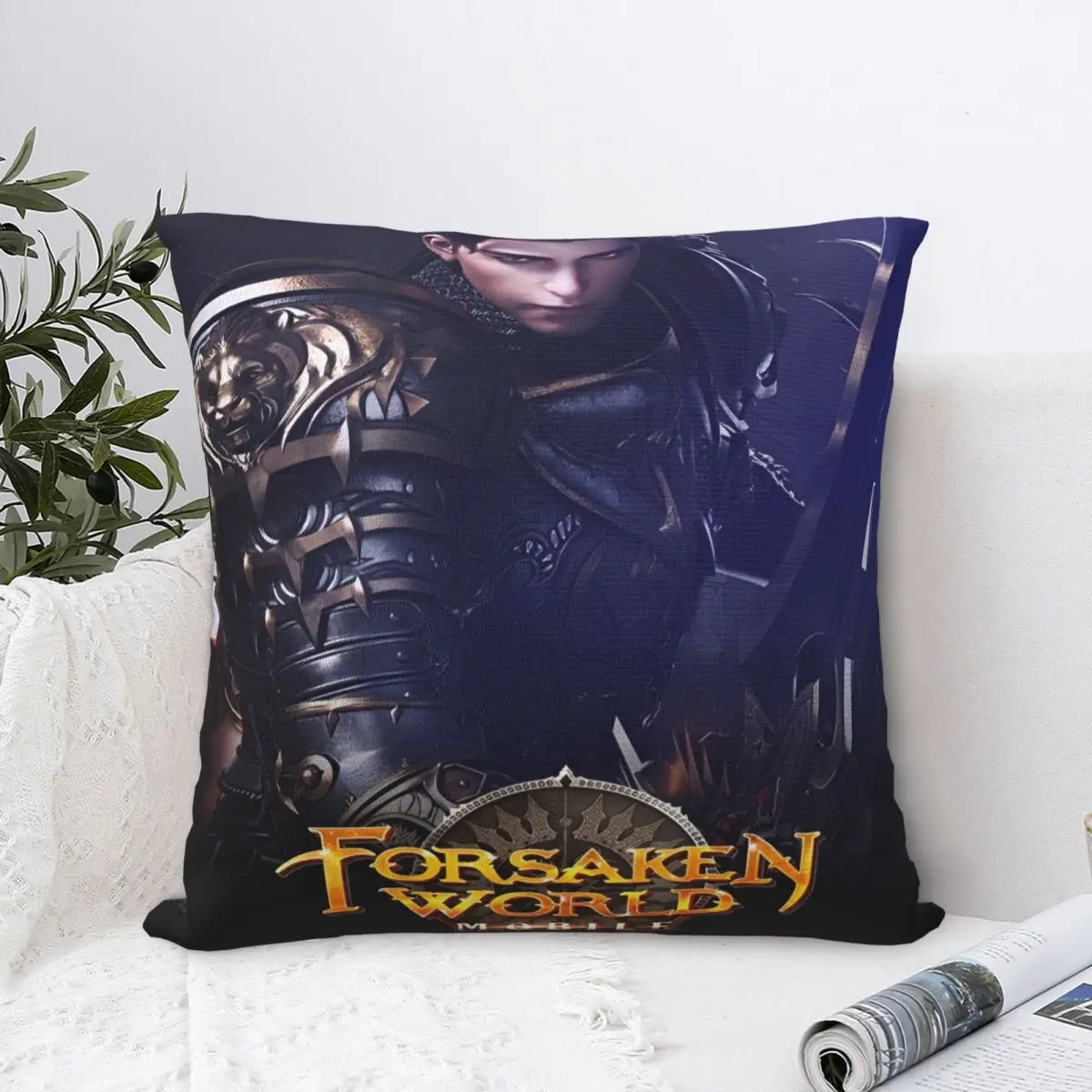 

Forsakens World Video Game Pillowcases Accessories Printing Cushion Cover Throw Pillow Cover Chair Decorations Square Multi Size