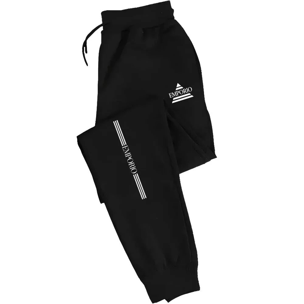 

Versatile Mens Sweatpants Print Casual Trousers Outdoors Fitness Sports Jogging Mens Pants Hot Sales Hip-Hop Running Streetwear