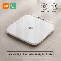 Xiaomi Eight Electrodes Body Fat Scale Dual Band Heart Rate Detection Multi-function WiFi Bluetooth Remote Control 150KG Max