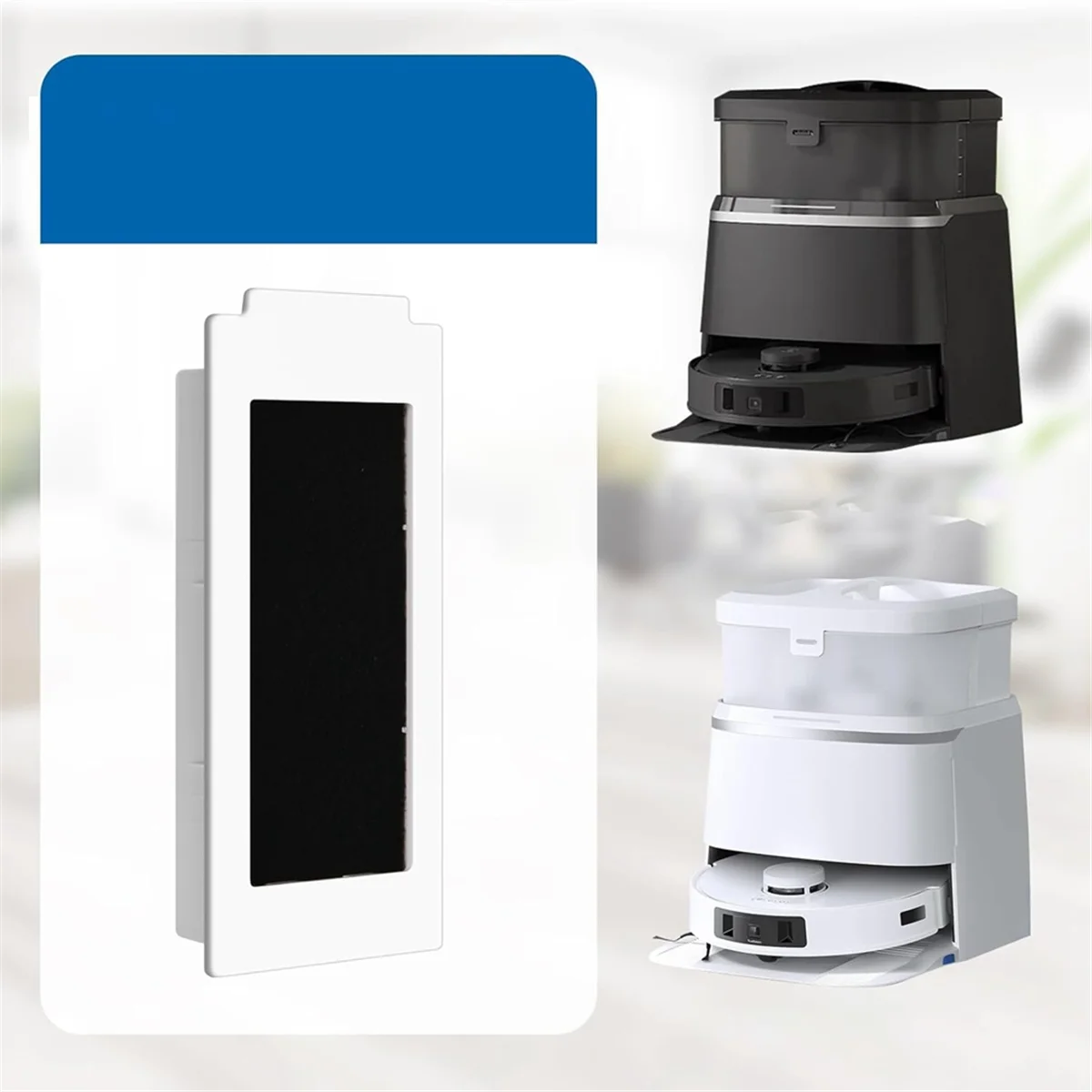 A58E-Ecovacs Deebot T30 Pro Omni / DDX14 / T30 MAX 用交換部品 真空サイドブラシ Hepa フィルター モップ ラグ ダストバッグ