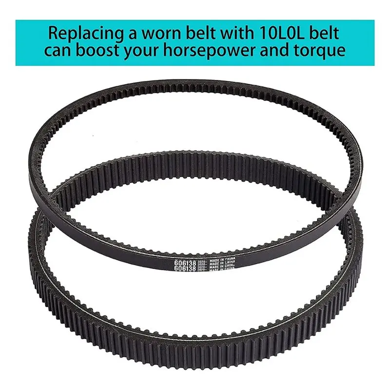 حزام بديل لعربة الجولف وحزام القيادة - لموديلات EZGO RXV TXT 2008-Up، أرقام الجزء 606136&606138 #2