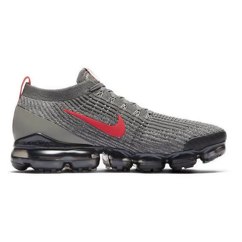 Nike Nike Air VaporMax Flyknit 3 Grey Track Red Sneakers shoes CT1270-001