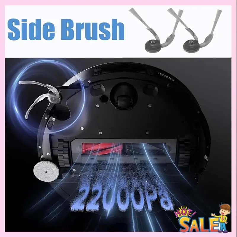 A88X 44 Uds para Roborock Saros 10/ G30/ S9 Maxv Ultra accesorios para barredora cepillo lateral de rodillo filtro HEPA almohadilla de fregona bolsa de polvo