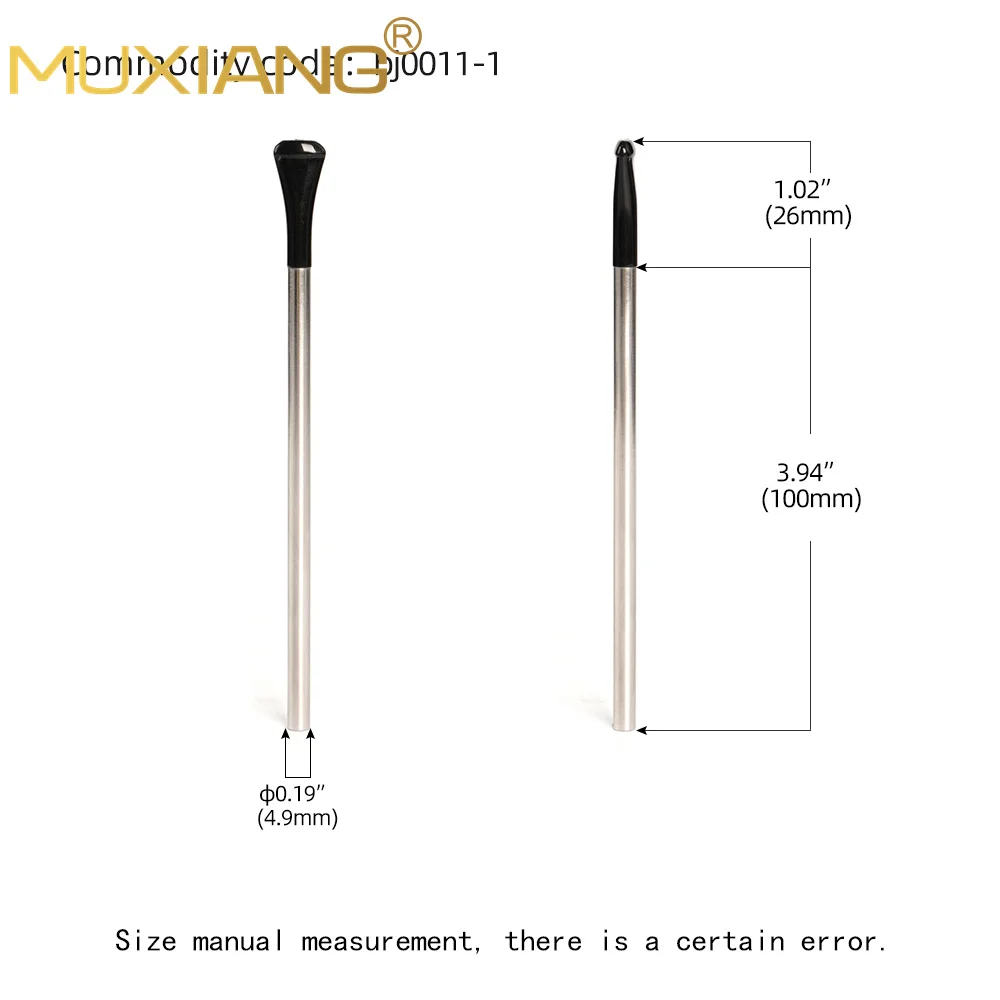 MUXIANG 1pc Popeye Detachable Pipe Stem Straight Tobacco Pipe Mouthpiece DIY Smoking Tool Accessory