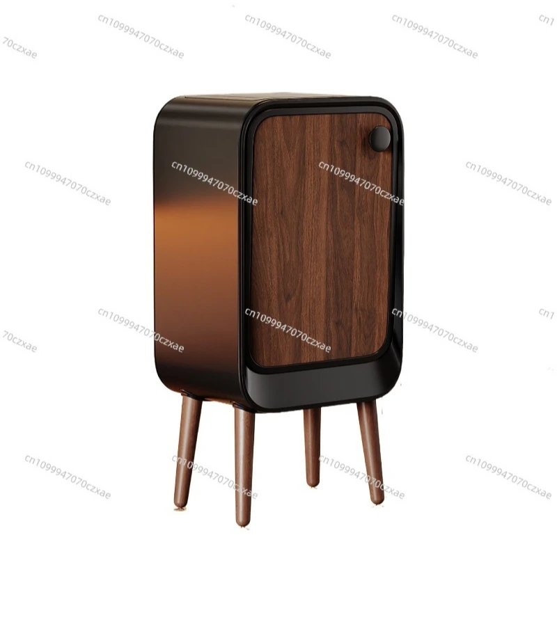 Intelligent Sensor Trash Can, High Value, Medium and Ancient Style, Light Luxury Household High Foot Automatic Large Capacity
