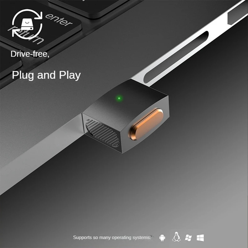 Imagem -02 - Jiggler Usb Mouse Mover Full Metal Indetectável Função de Memória Automático Mantém o pc Acordado