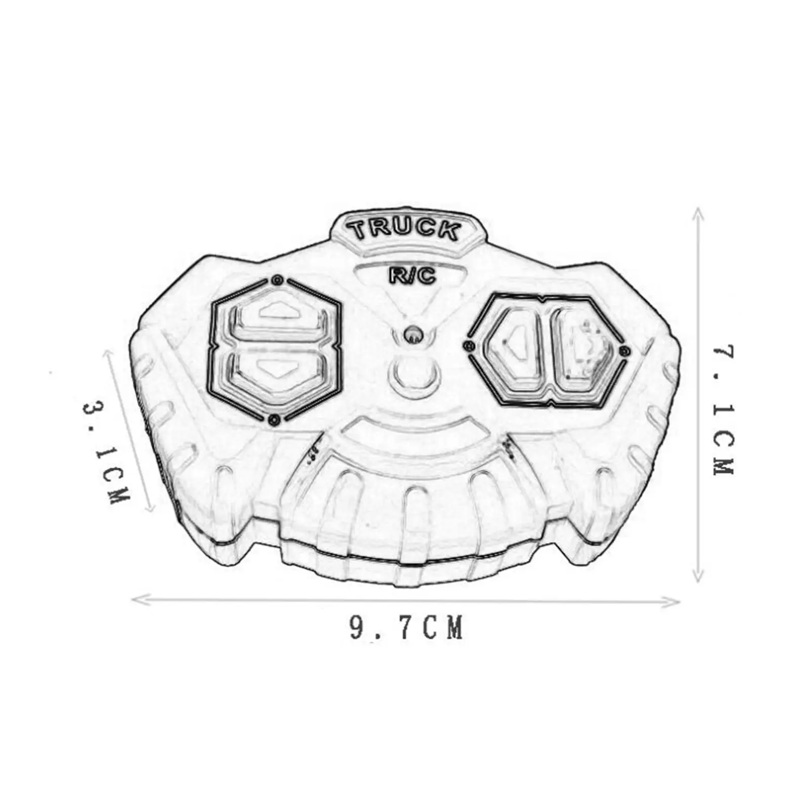 Module de contrôle émotion, pièces de rechange modifiées à monter soi-même avec RC pour camion-citerne, voiture RC